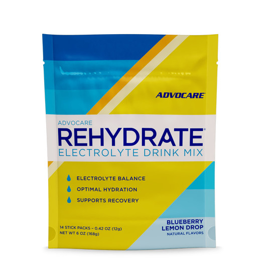 AdvoCare Rehydrate® Stick Packs, Blueberry Lemon Drop | AdvoCare