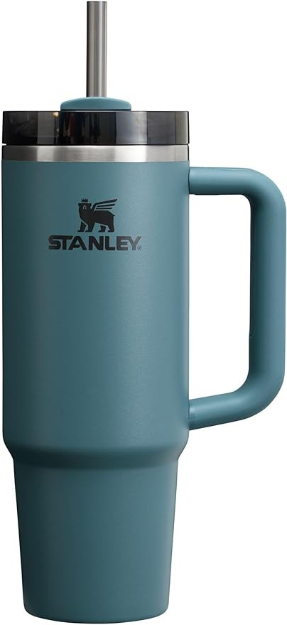 Stanley Quencher H2.0 Tumbler with Handle and Straw 40 oz | Flowstate 3-Position Lid | Cup Holder... | Amazon (US)