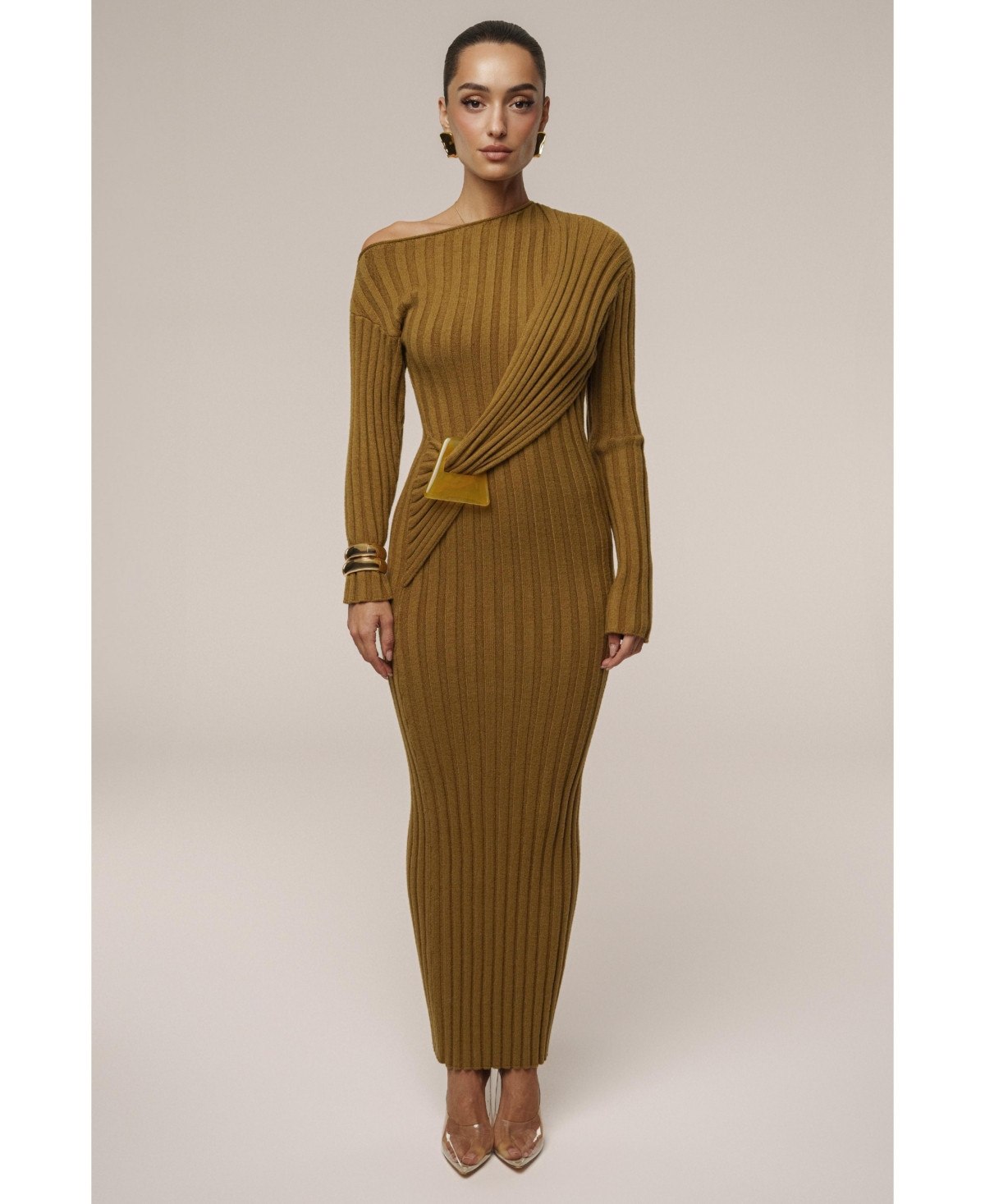 Jluxlabel Women's Auttomn Maxi Dress - Green | Macy's