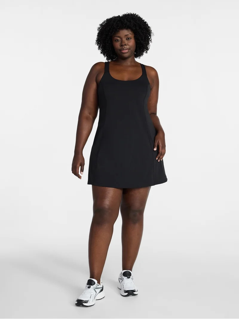 Avia Women's Twist Back Active Dress, Sizes XS-4X | Walmart (US)