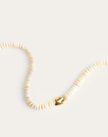 Sculptural Puka Shell Choker Necklace | Madewell