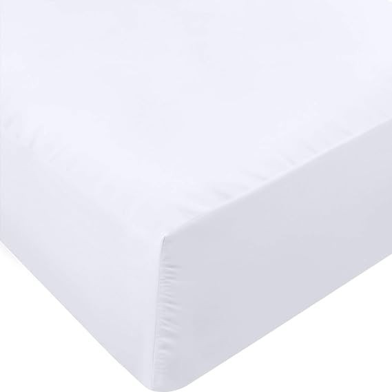 Utopia Bedding Queen Fitted Sheet - Bottom Sheet - Deep Pocket - Soft Microfiber -Shrinkage and F... | Amazon (US)