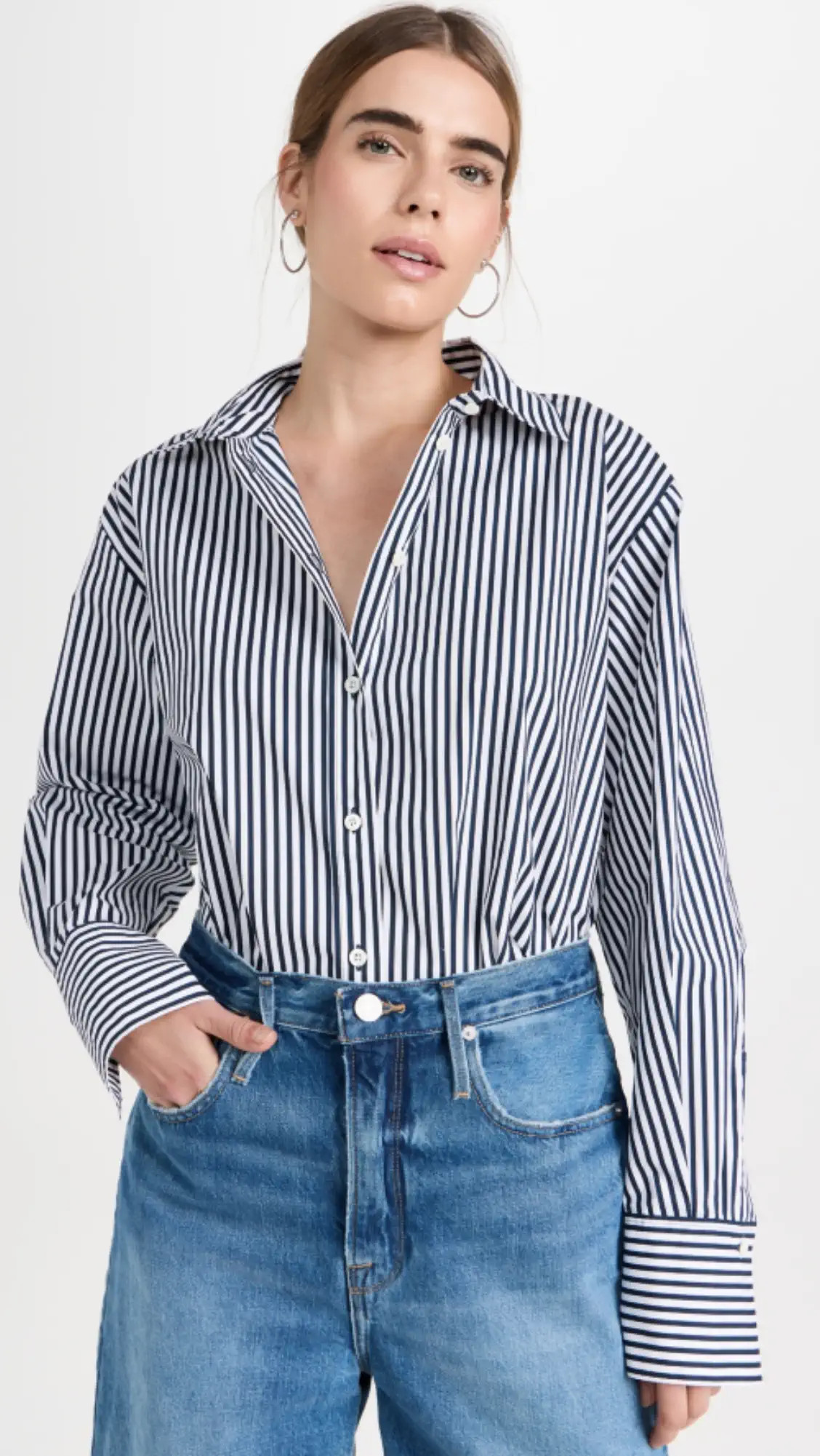 FRAME The Oversized Shirt | Shopbop | Shopbop