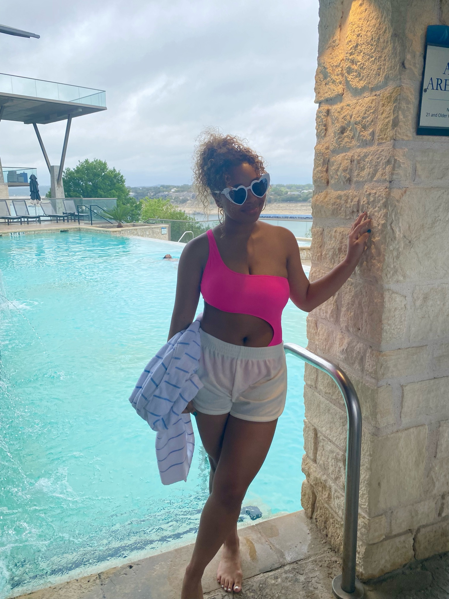 Hello Summer I’ve Missed You!

One shoulder swimsuits linked below! The one I’m wearing is sold out so I’ve linked similar options👙👙👙

Also linked:

My favorite Supergoop sunscreen 

Cutie sunglasses 

The comfiest Terry cloth shorts perfect for lounging poolside!

#avamohsochic #Summer
#Under50 #Under100 #Travel #Swim #PinkSwimsuit #Supergoop 



#LTKswim #LTKsalealert #LTKtravel