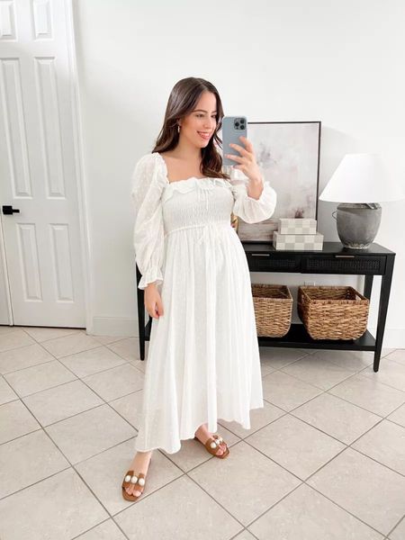 Perfect white smocked dress from Amazon! 

#fashionfinds #outfitinspo #springoutfit #amazonfinds

#LTKfit #LTKstyletip #LTKFind