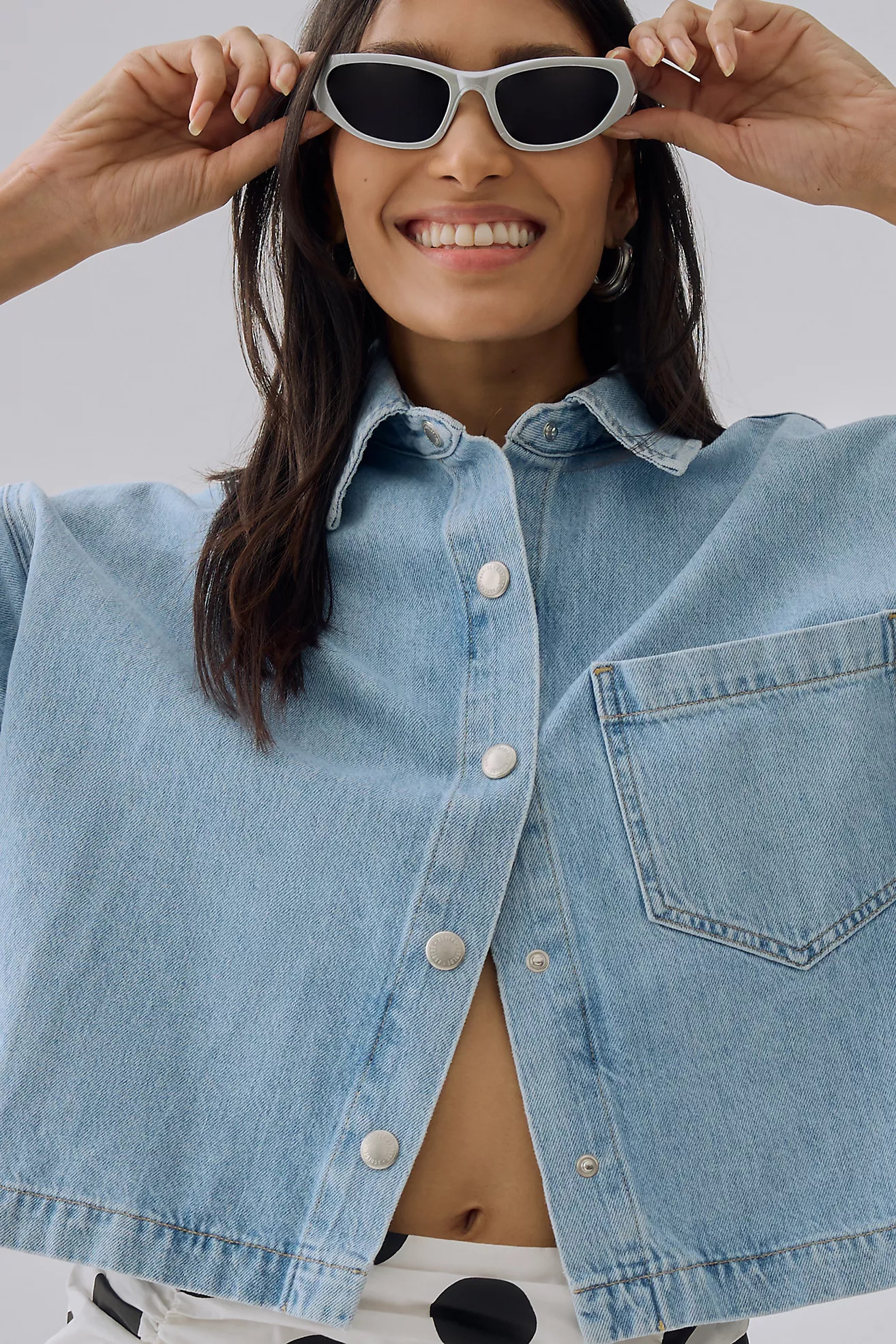 AGOLDE Rona Box Shirt | Anthropologie (US)