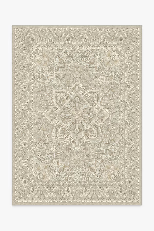 Hendesi Heriz Cream Rug | Ruggable