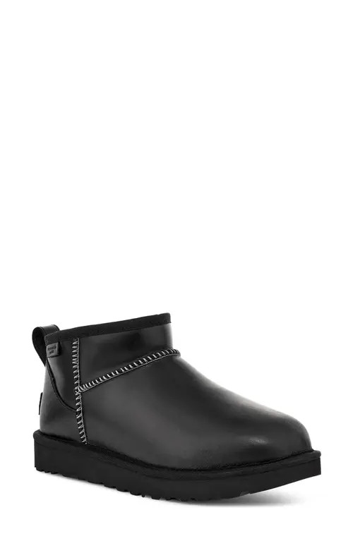 UGG(r) Ultra Mini Classic Boot in Black at Nordstrom, Size 11 | Nordstrom