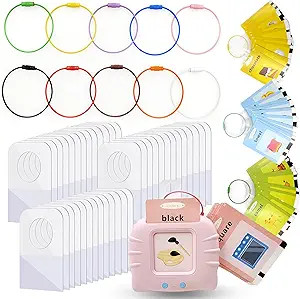 xcivi Card Holder for Lapare Audible Learning Toy, Designed for Sight Words Flash Cards Rings and... | Amazon (US)