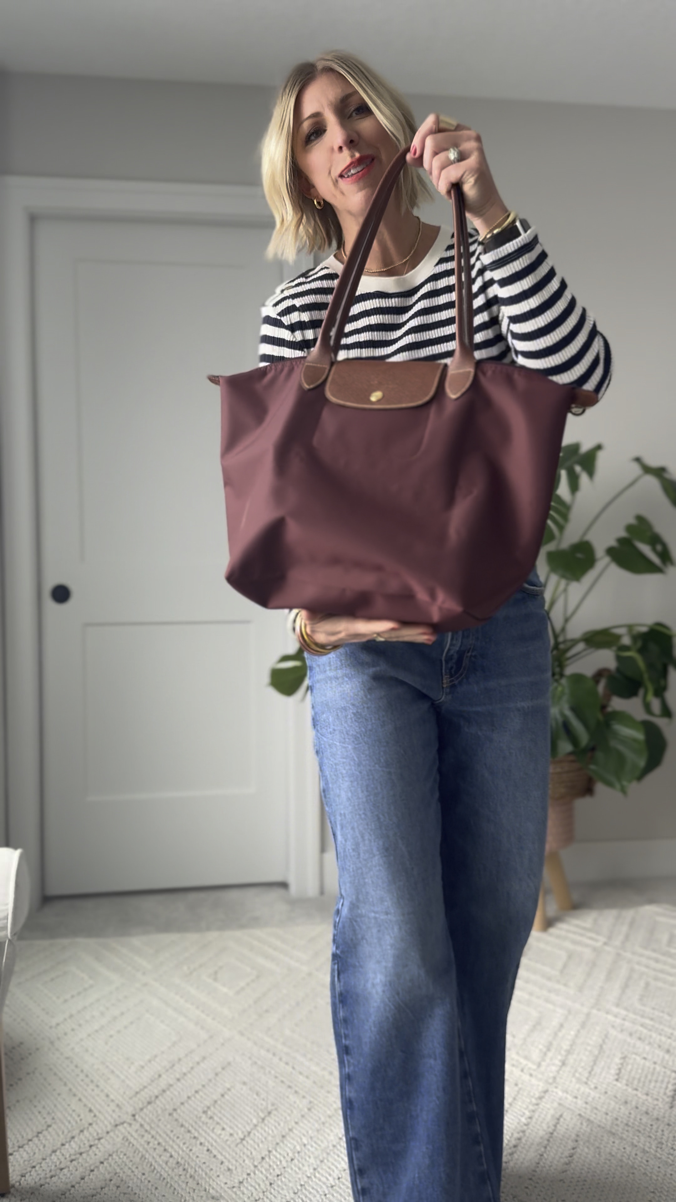 Travel or work tote that holds so much + doubles as a beach/pool bag on vacation! Easy to wipe down + folds up small to fit in carry on suitcase 

#LTKWatchNow #LTKOver40 #LTKTravel