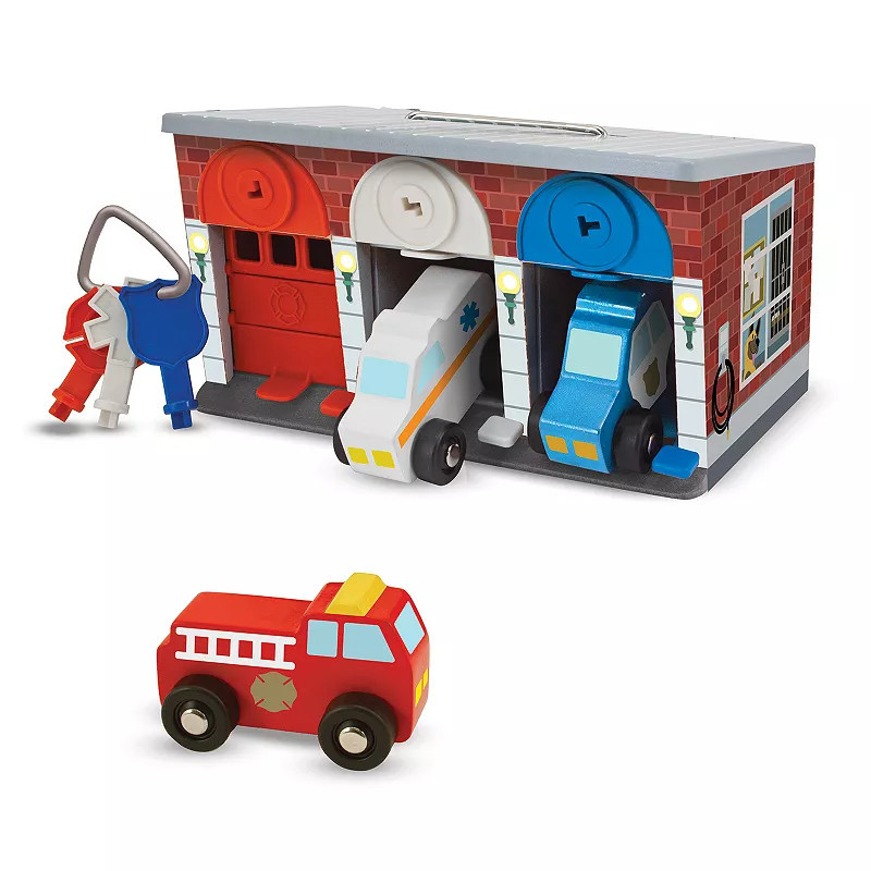 Melissa & Doug Keys & Cars Rescue Garage, Multicolor | Kohl's