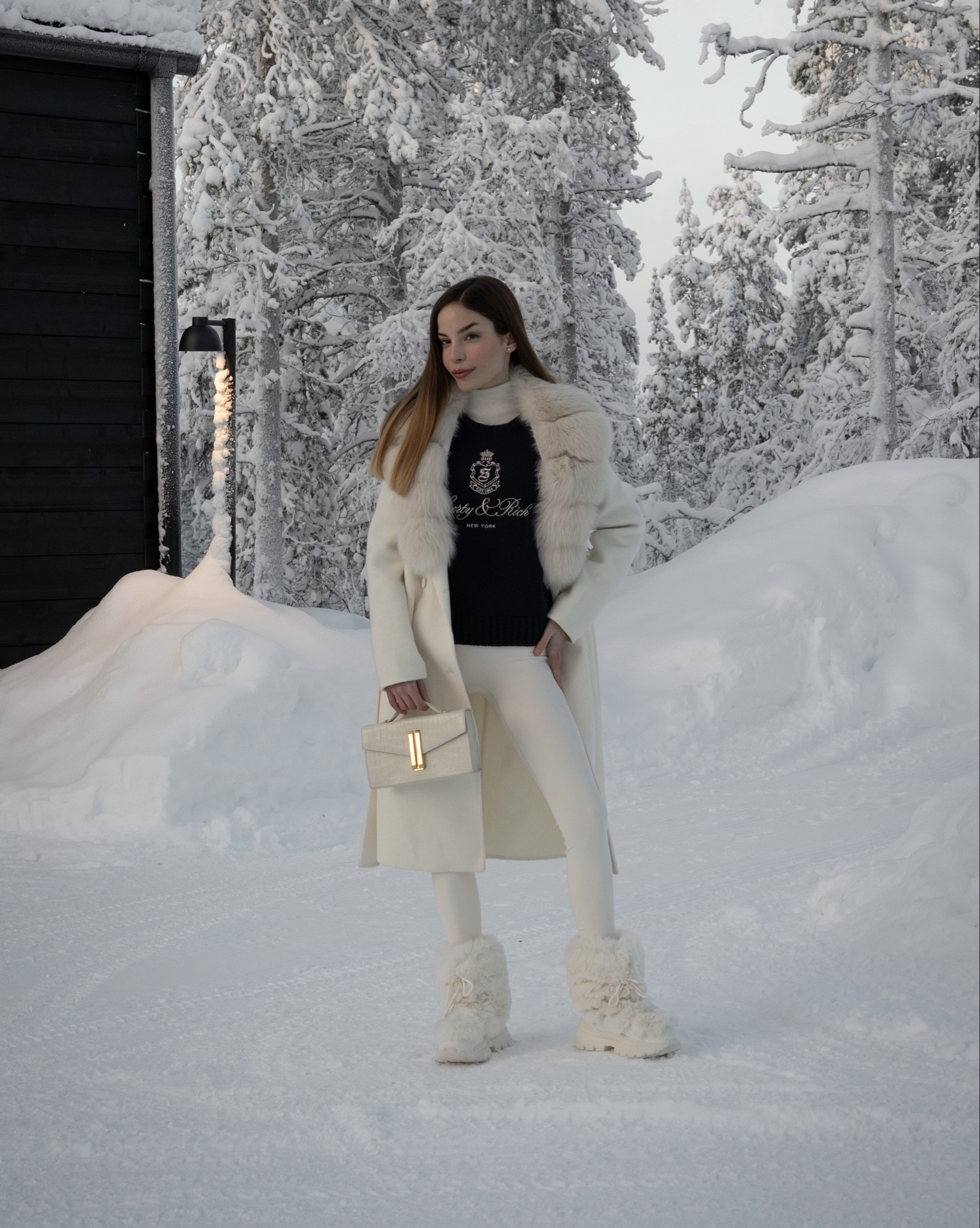 Outfit of the day in Lapland 🤍❄️ 

#LTKootd