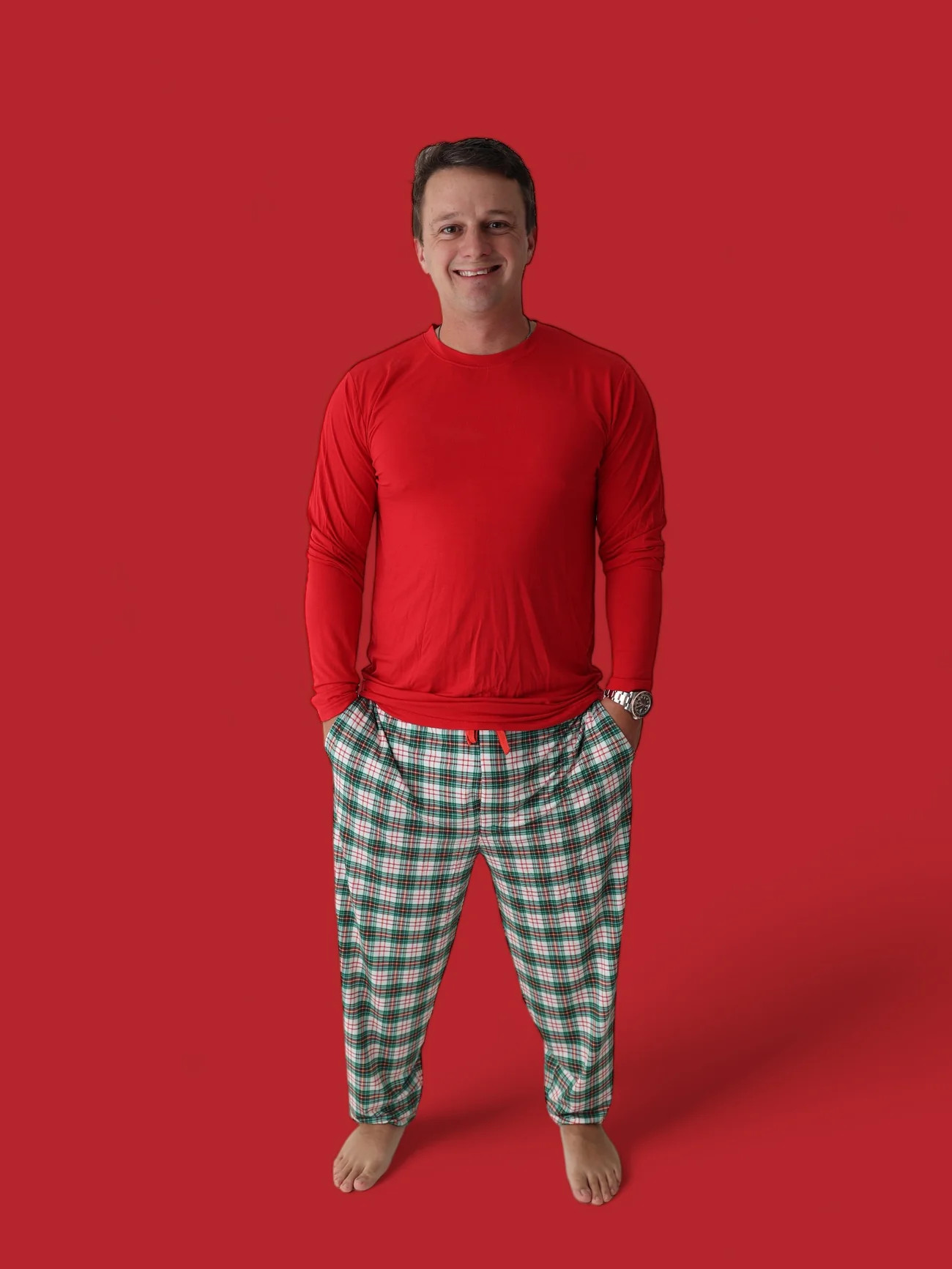 MERRY TARTAN MEN'S DREAM PANT | Dream Big Little Co.