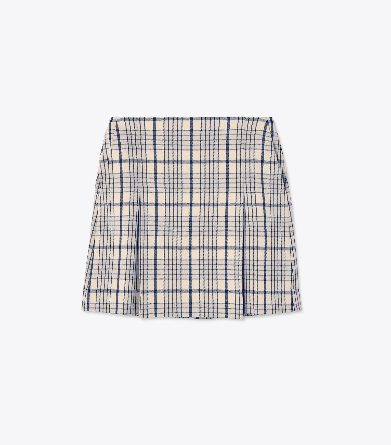PLEATED-FRONT TWILL GOLF SKIRT | Tory Burch (US)
