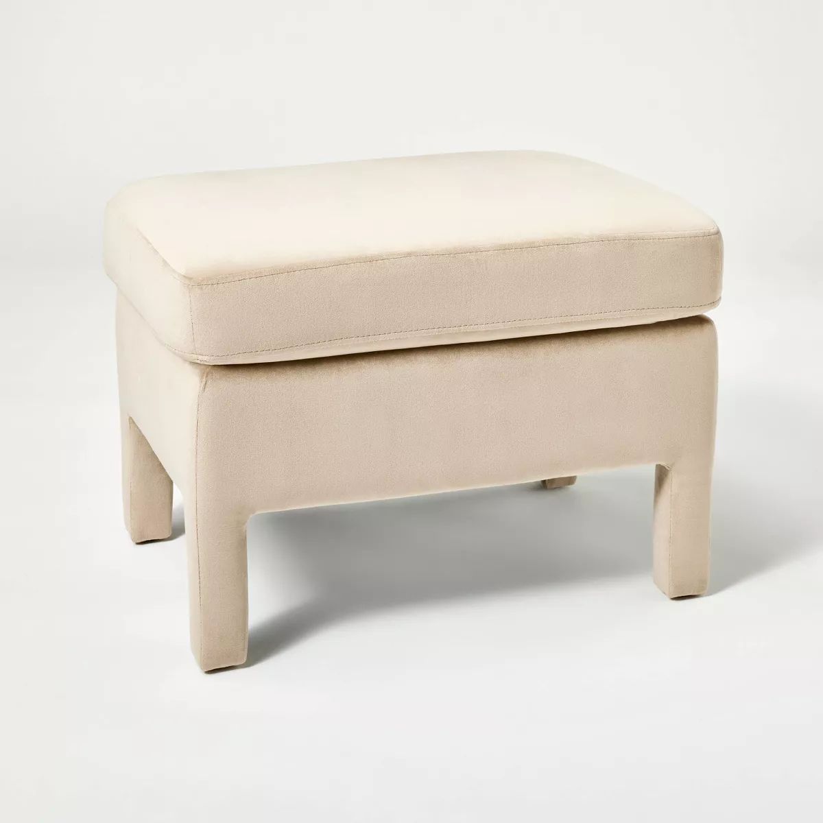 Bellfield Fully Upholstered Ottoman - Threshold™ designed with Studio McGee | Target