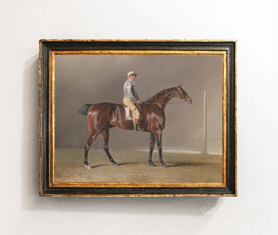 Equestrian Painting Horse Painting Horse Portrait - Etsy | Etsy (US)