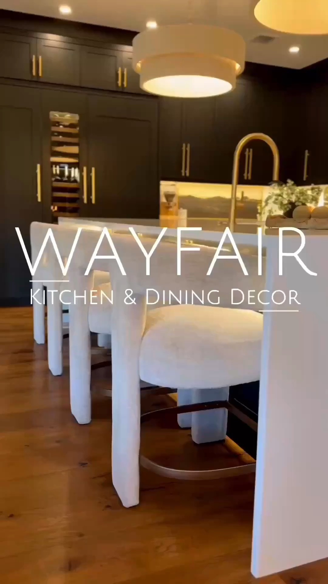 Sharing my favorite Wayfair finds for my kitchen and dining ✨ I’m in love with these hutches! 💥 I stacked two side by side and they display my decor and china beautifully. 

I layered in a gorgeous rug, added pendant lighting, styled the counters with gold and black candle holders, and finished it with an oversized mirror to make the whole space feel more grand and elevated 🤎

kitchen decor
dining room decor
kitchen hutch
oversized mirror
pendant lighting

#LTKHome #LTKvlog #LTKdayinmylife
