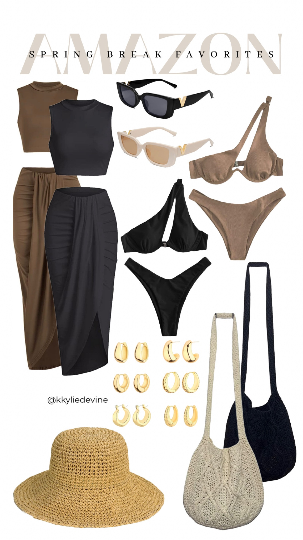 Spring break neutral favs✨ 

#LTKSeasonal #LTKU #LTKfit