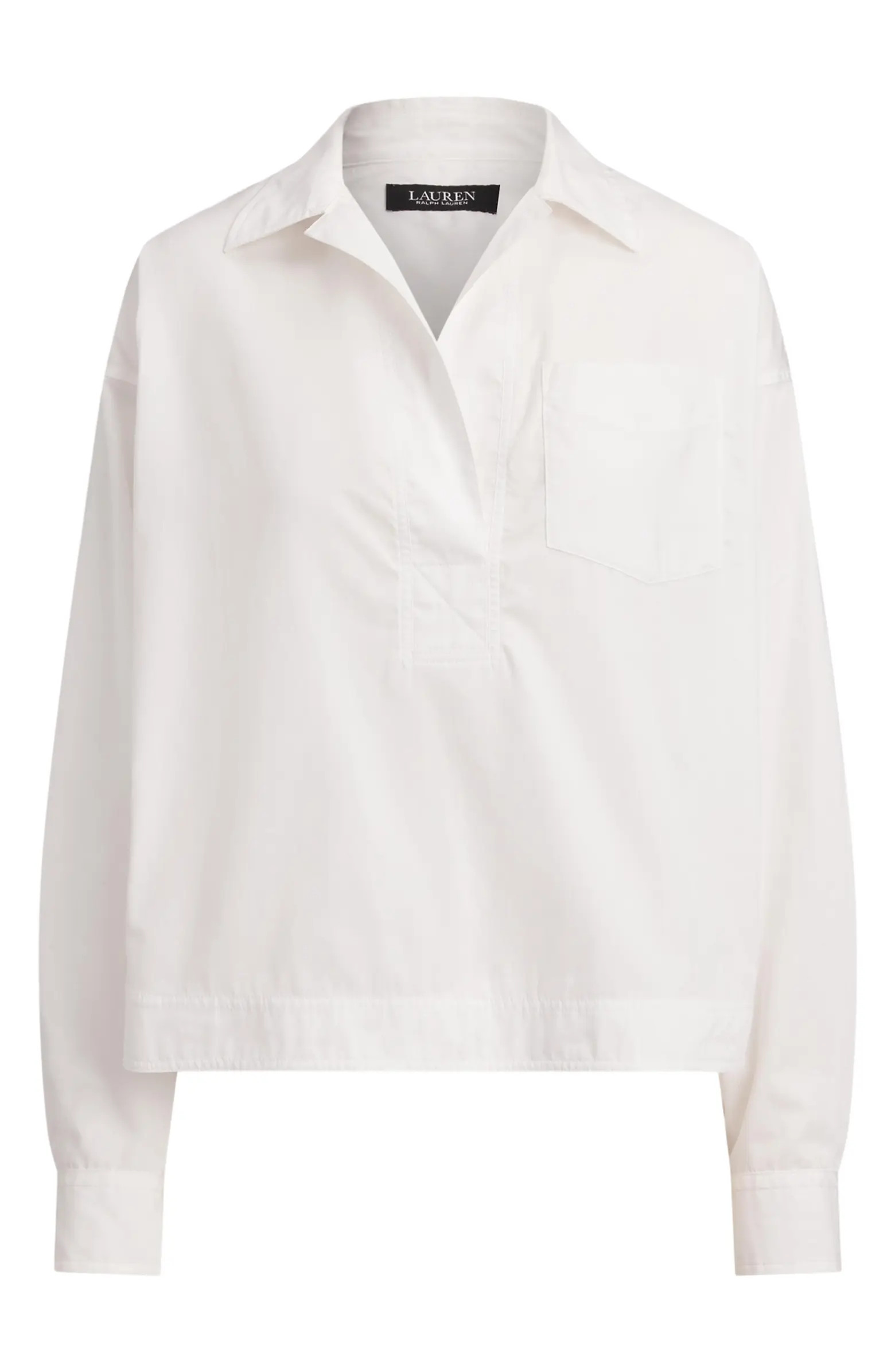 Stachee Cotton Popover Top | Nordstrom