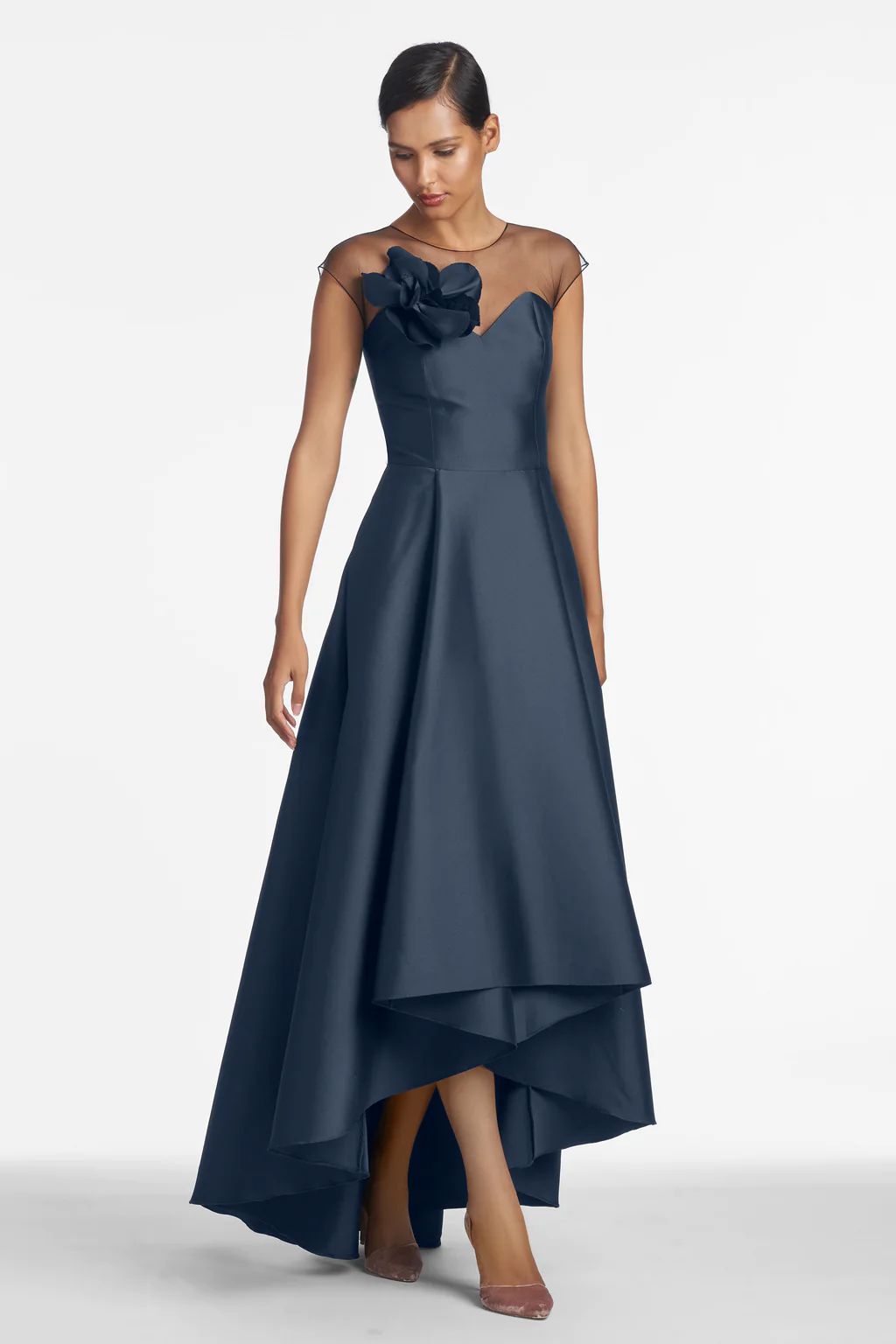 Blakely Gown - Navy | Sachin and Babi