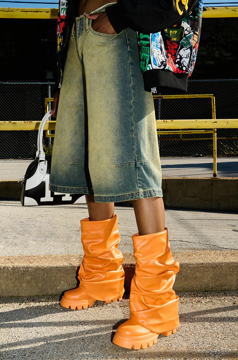 AZALEA WANG MATE ORANGE BOOTIE | AKIRA