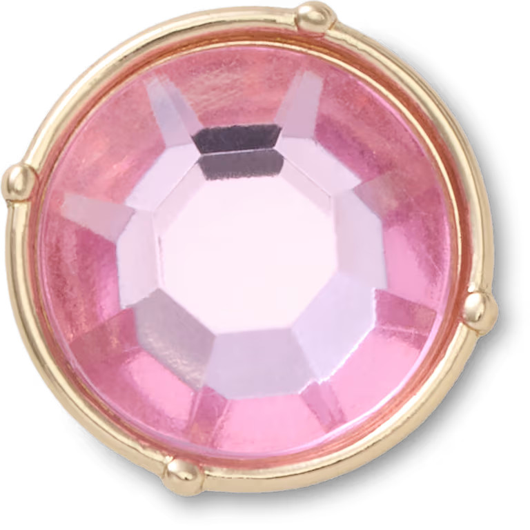 Light Rose Circle Gem | Crocs (US)