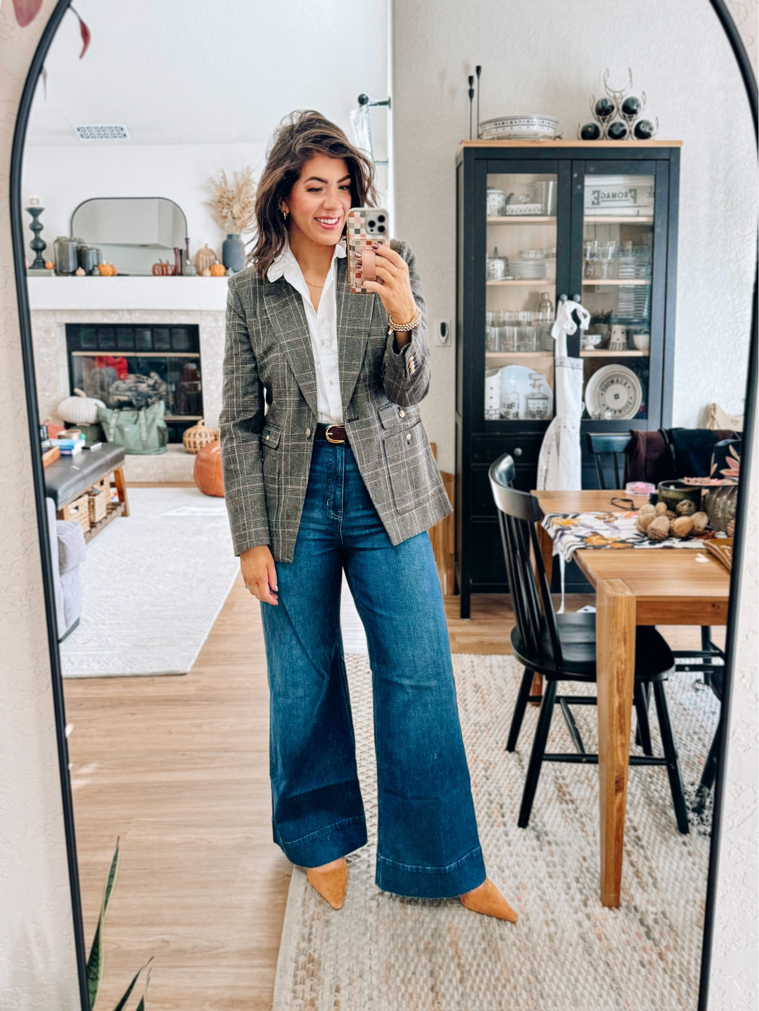 I wear a 6 in blazers and an 8 tall in jeans 

Fall work outfits I’ll be repeating all season long
midsize workwear, office outfit, business casual outfits, chic office looks, professional style, midsize fashion inspo, everyday work outfits, fall office outfit, affordable workwear, work to weekend looks, teacher outfit, affordable workwear, office dress, work dress, fall work wardrobe, fall capsule

#LTKWorkwear #LTKCon #LTKMidsize