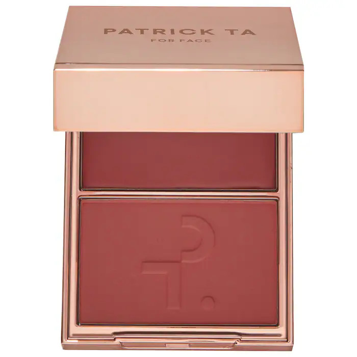Major Headlines Double-Take Crème & Powder Blush Duo - PATRICK TA | Sephora | Sephora (US)