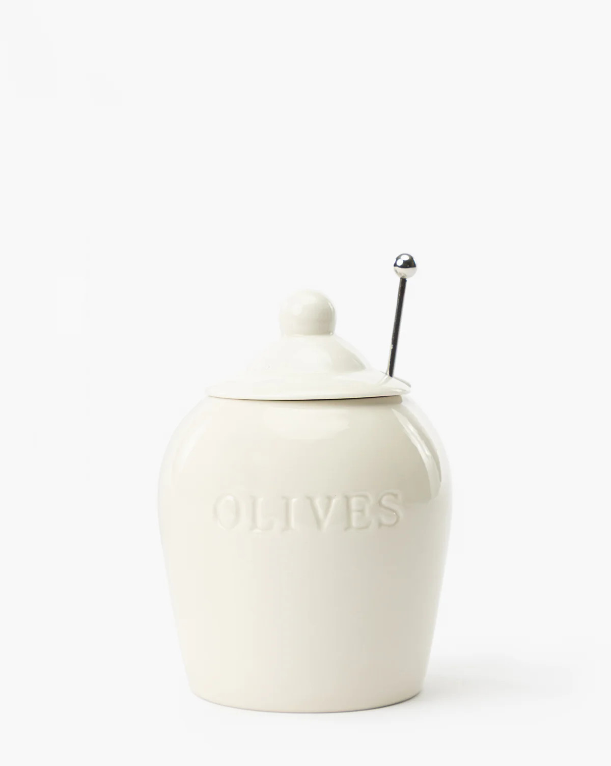 Olive Stoneware Jar | McGee & Co. (US)