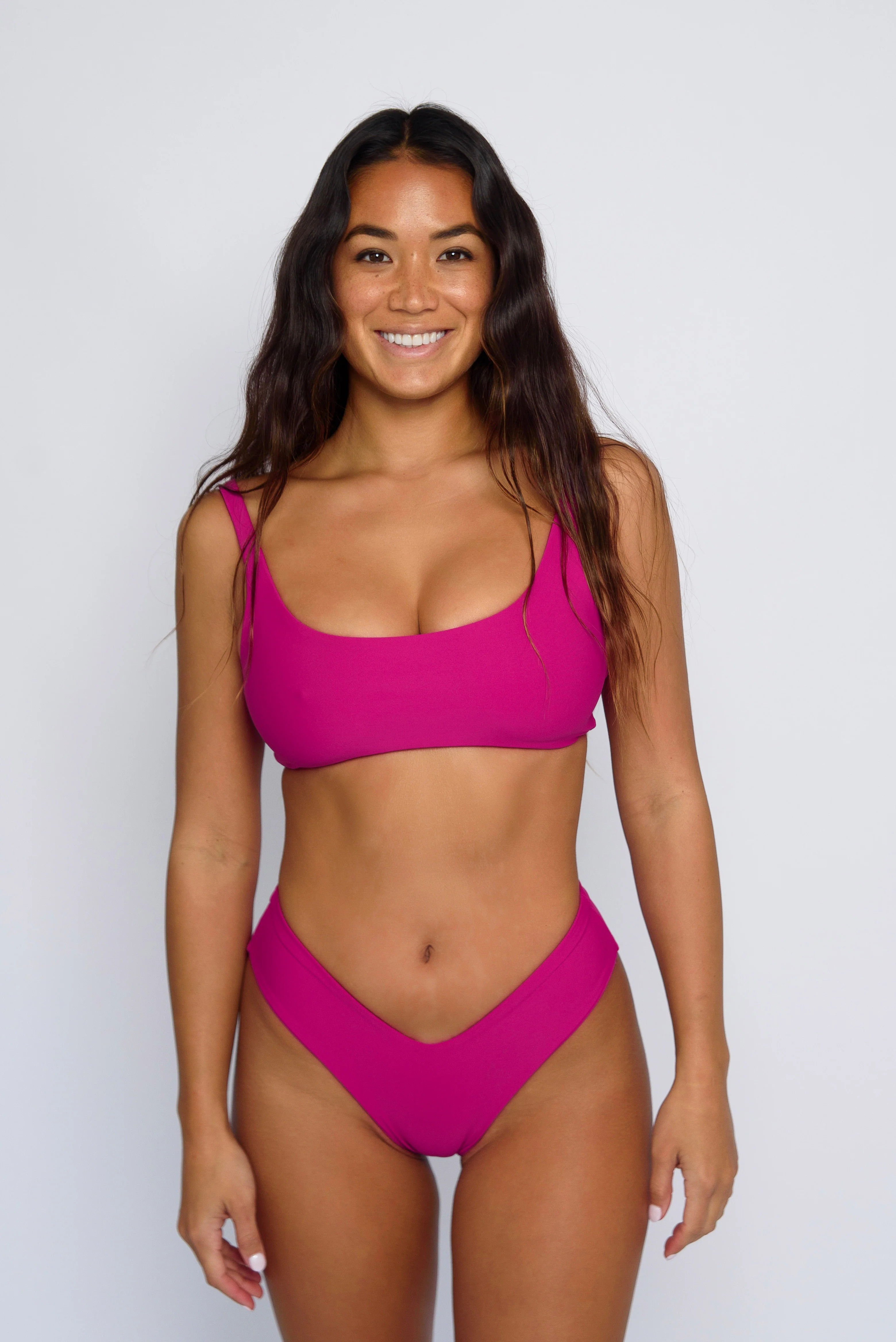Mya Top - Fuchsia | Skatie LLC