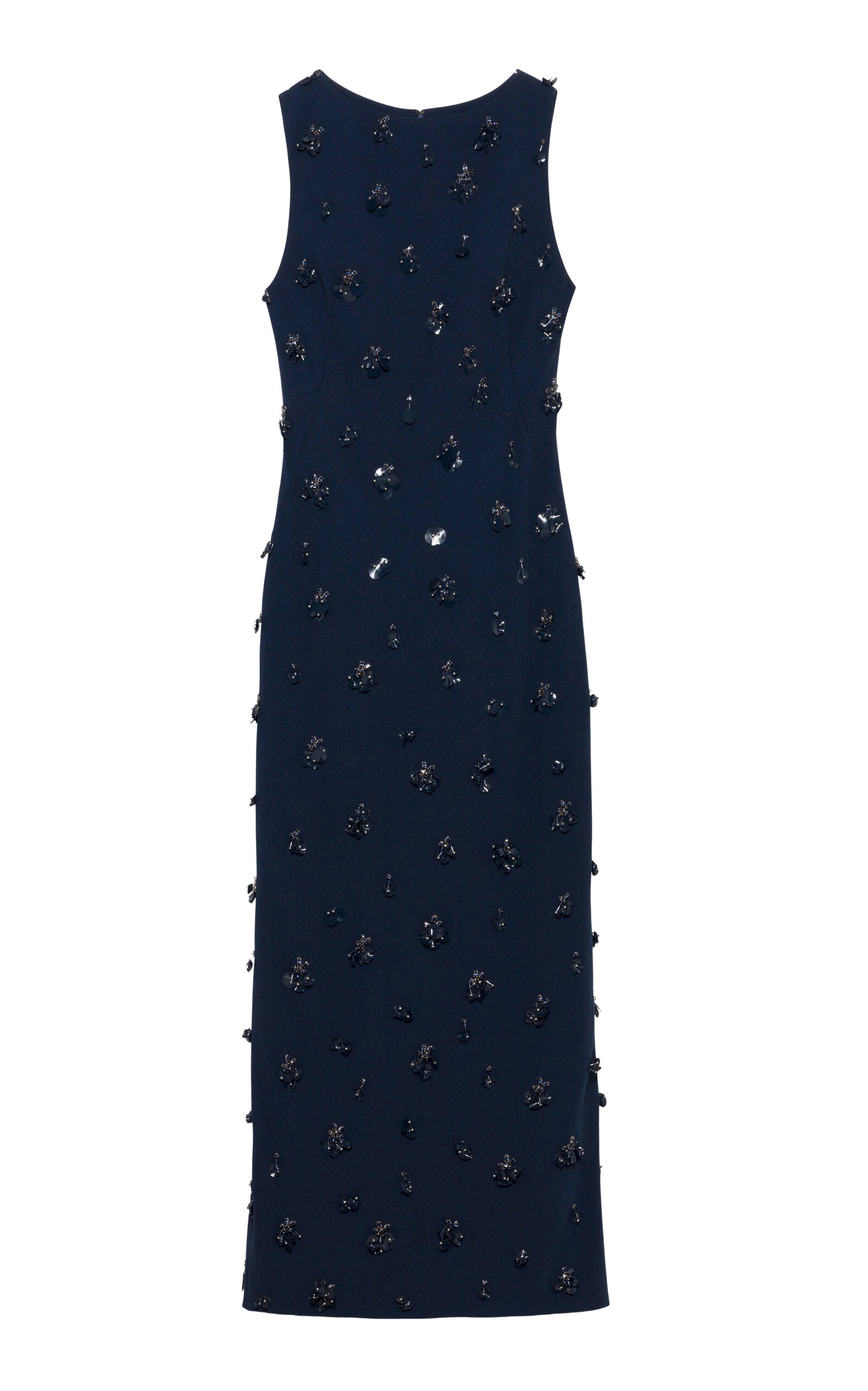 Claudia Embellished Crepe Midi Dress | Moda Operandi (Global)