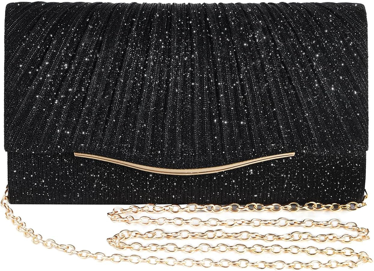 Clutch Purses for Women Formal Dressy Evening Bag Handbags Crossbody Bag for Wedding Cocktail Pro... | Amazon (US)
