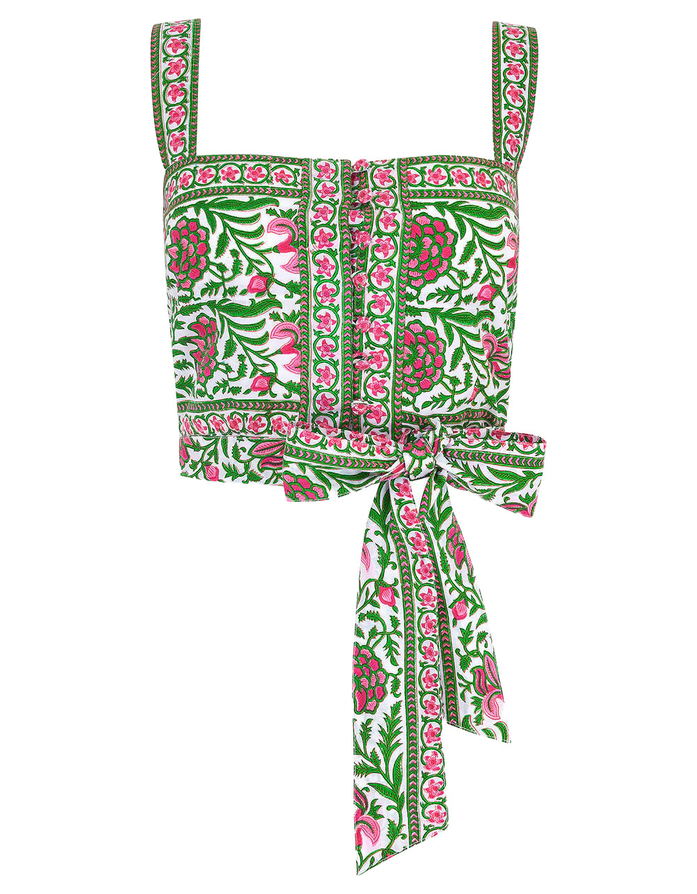 Rose Border Lucia Top | Over The Moon