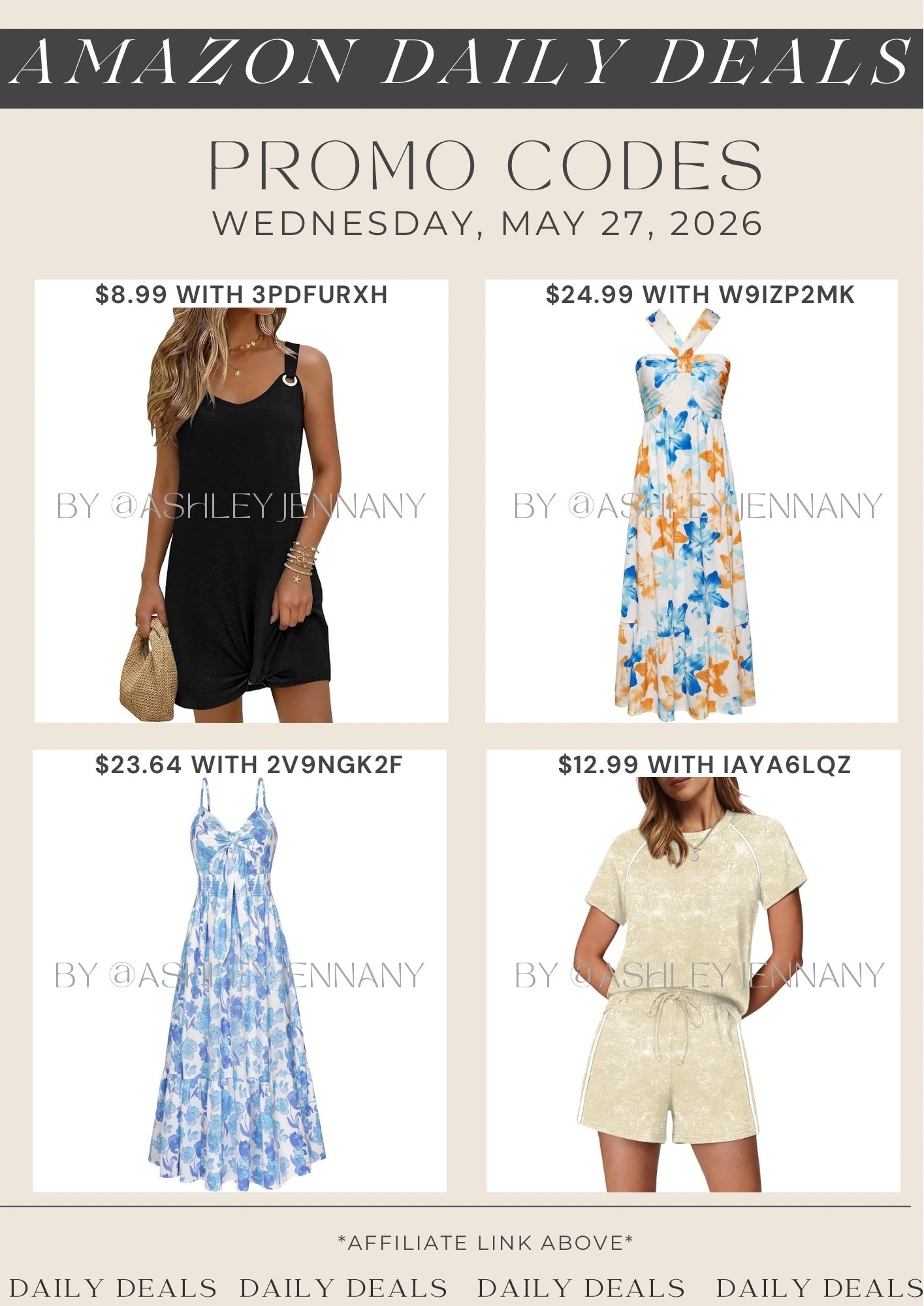 Amazon deals

#LTKSaleAlert #LTKMidsize #LTKootd