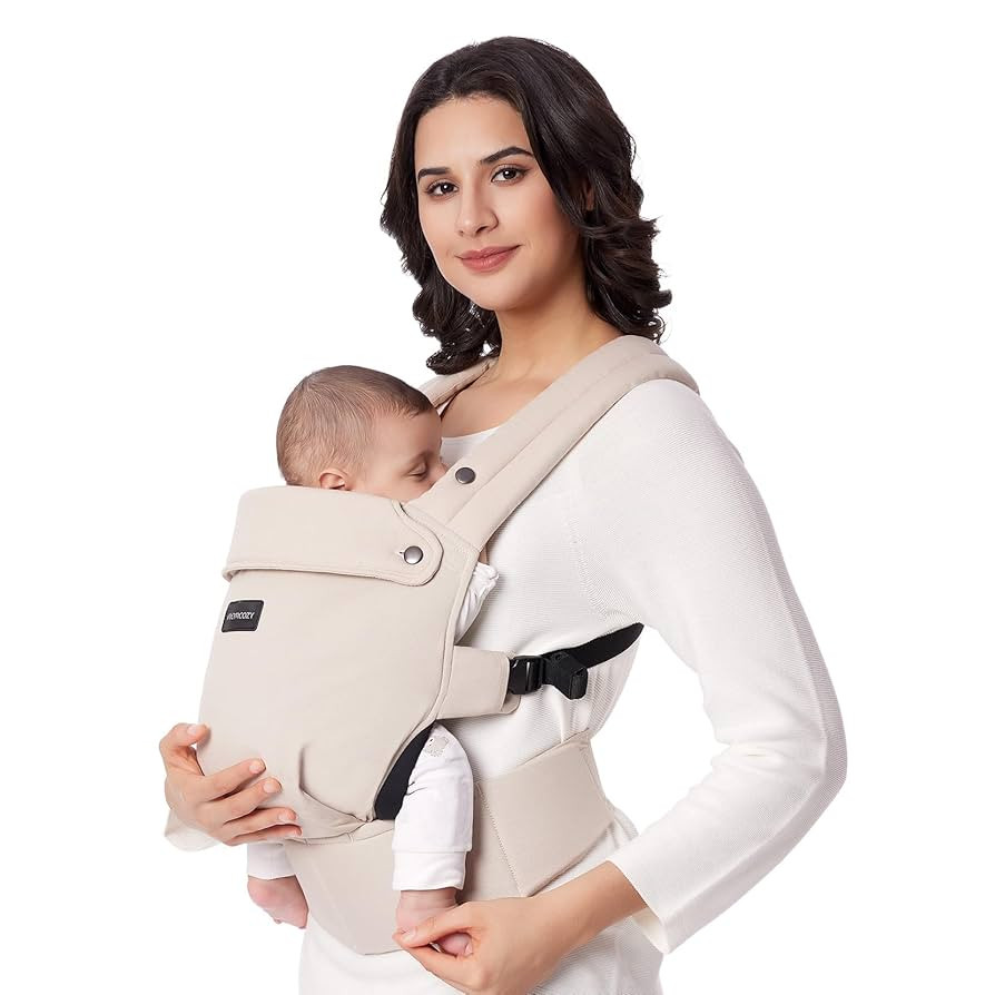 Momcozy Baby Carrier - Ergonomic, Cozy and Lightweight Carrier for 7-44lbs, Effortless to Put On,... | Amazon (US)