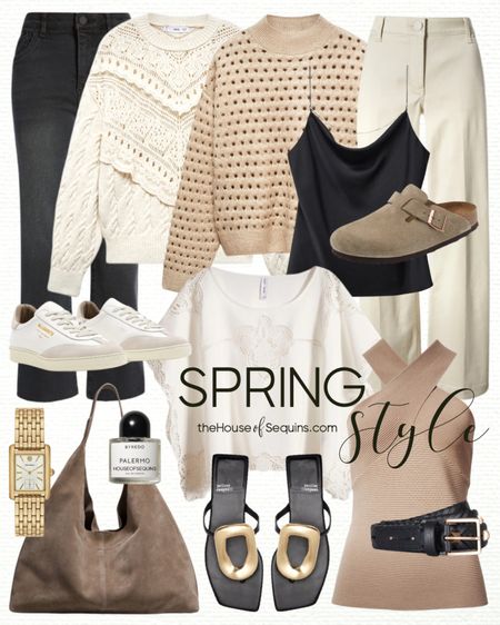 Shop these Nordstrom spring outfit finds! Transitional outfits, walked black denim jeans, ecru jeans, Mango sweater, silk cami, embroidered shirt, Birkenstock Boston clogs, Dolce Vita Beny loafers, Allsaints sneakers, Jeffrey Campbell Linques sandals, Reid’s tank, studded belt, suede tote bag and more! 

Follow my shop @thehouseofsequins on the @shop.LTK app to shop this post and get my exclusive app-only content!

#liketkit 
@shop.ltk
https://liketk.it/4CMim

#LTKstyletip #LTKSeasonal #LTKsalealert
