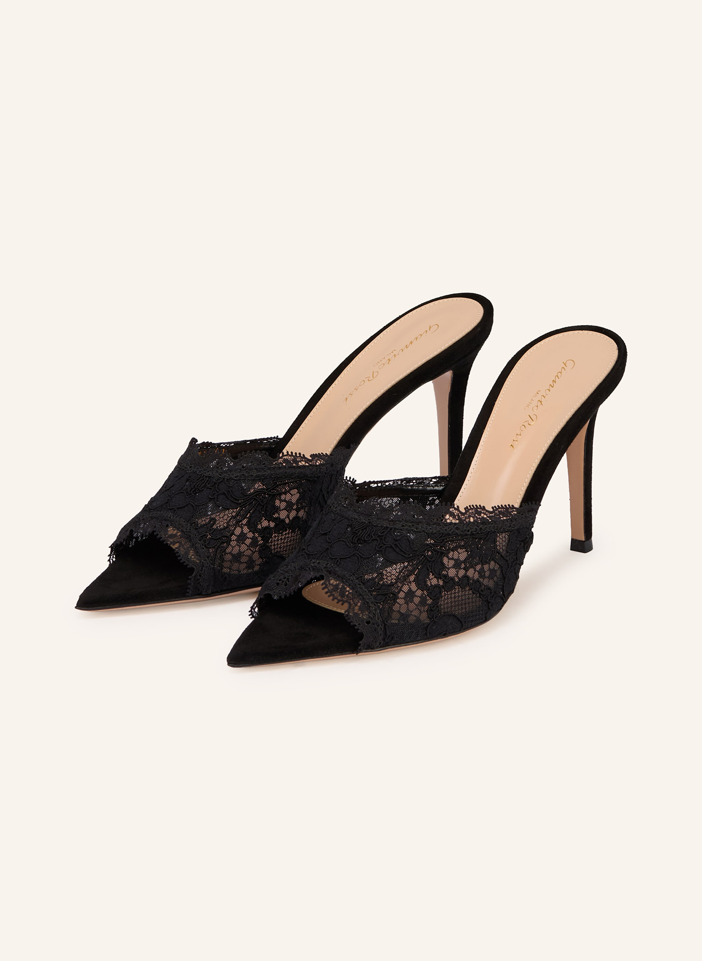 Gianvito Rossi Mules CLAUDIA in schwarz | Breuninger (DACH)