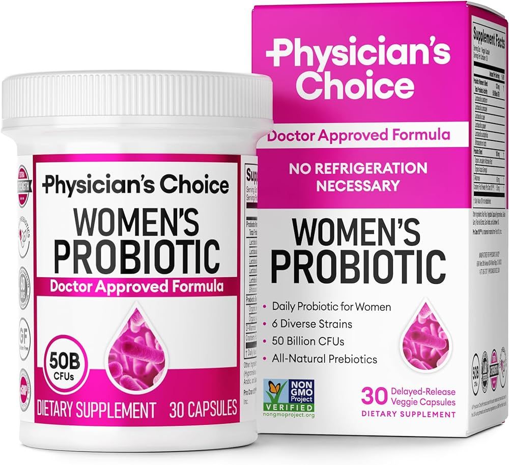 Physician's Choice Probiotics for Women - PH Balance, Digestive, UT, & Feminine Health - 50 Billi... | Amazon (US)