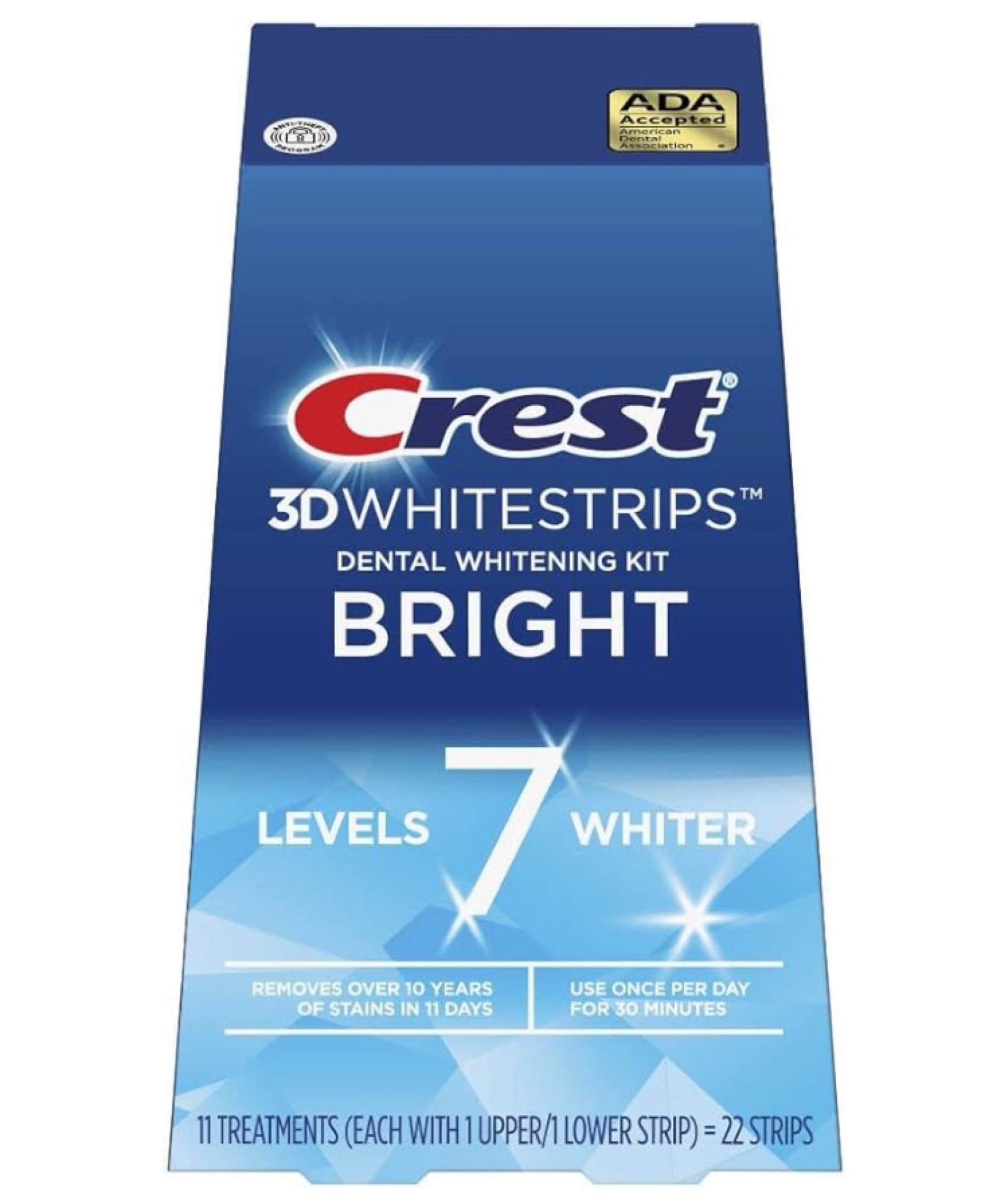 Only whitening strips I will wear! Crest 3D   Bright Levels 7 Whiter Teeth Whitening Kit, 11 Treatments (Pack of 1), 22.0 Count 

#LTKSpringSale #LTKU #LTKbeauty