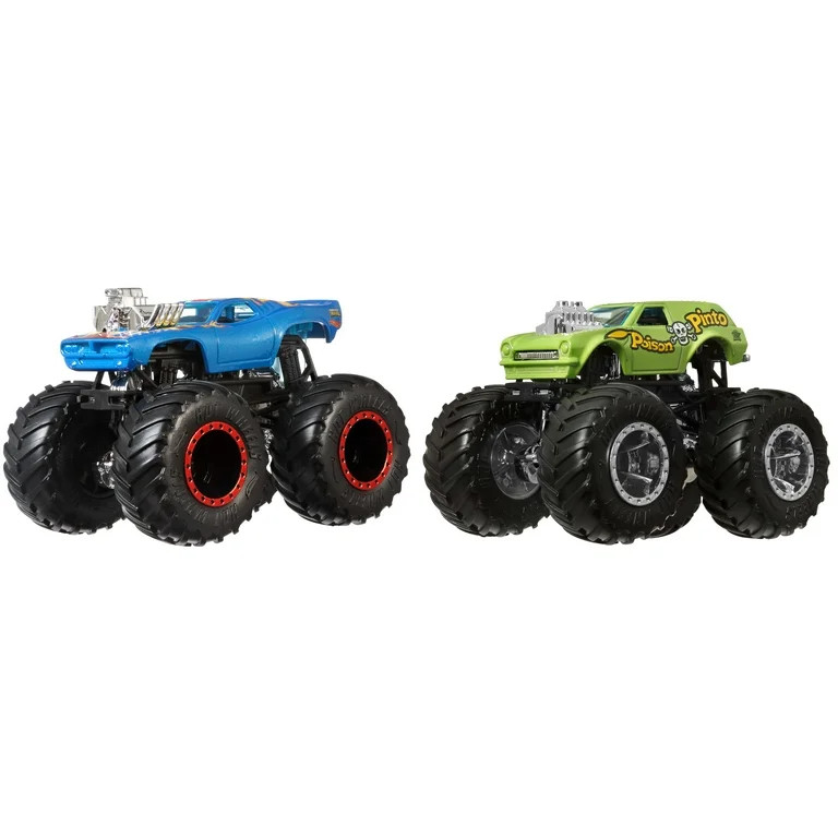 Hot Wheels Monster Trucks Demolition Doubles, 2-Pack of 1:64 Scale Toy Trucks (Styles May Vary) | Walmart (US)