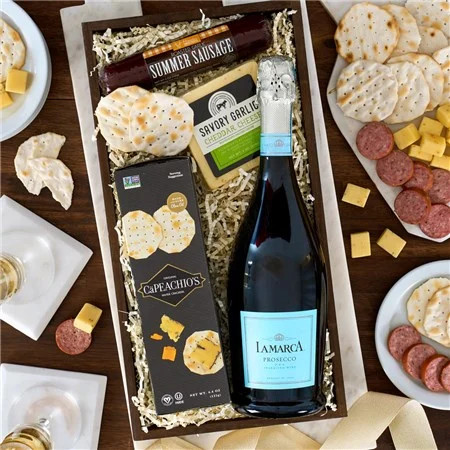 Classic Champagne Gift Basket | GourmetGiftBaskets.com