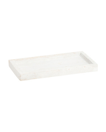 Travertine Rectangular Tray | TJ Maxx
