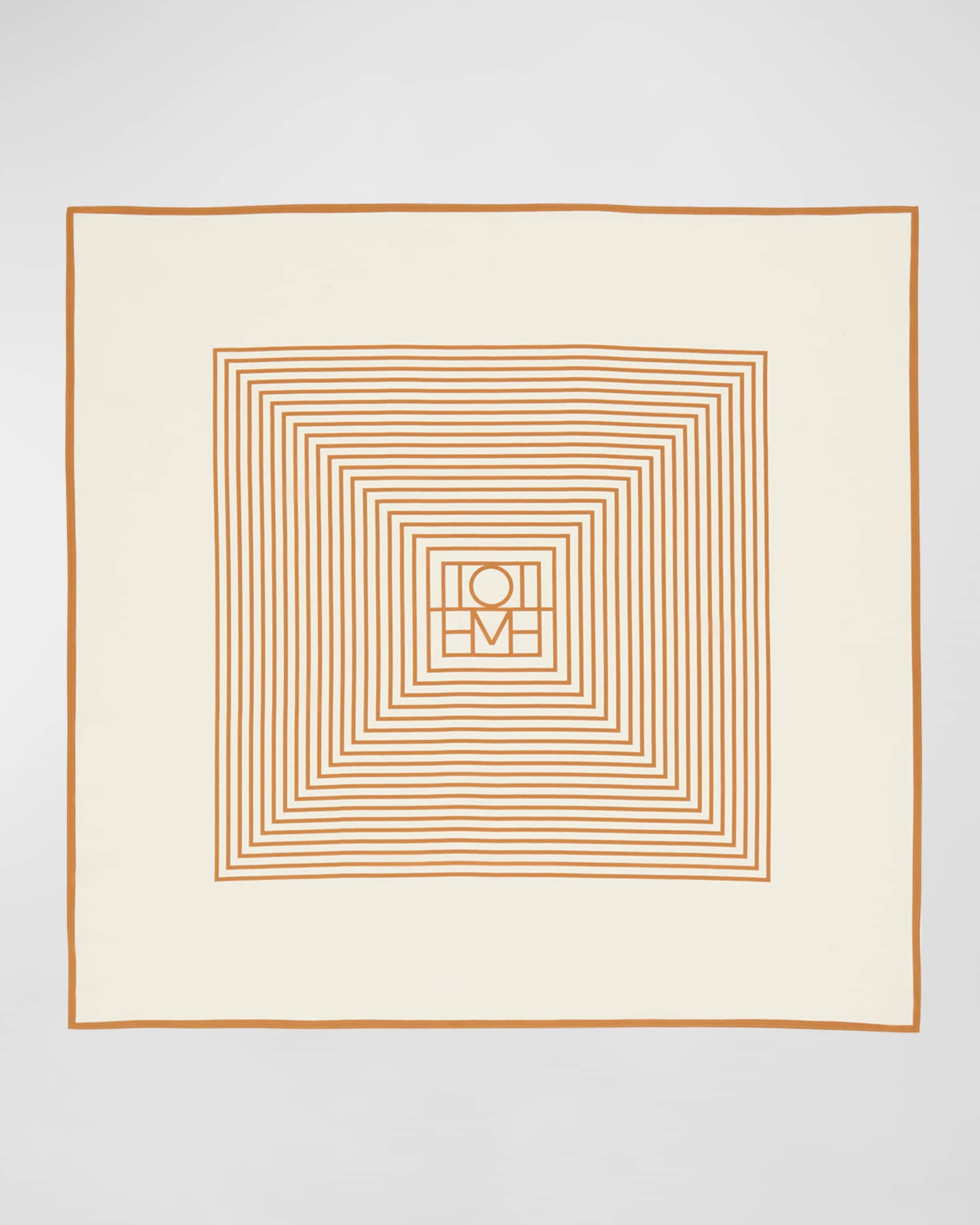 Signature Monogram Cotton-Silk Blanket Scarf | Neiman Marcus