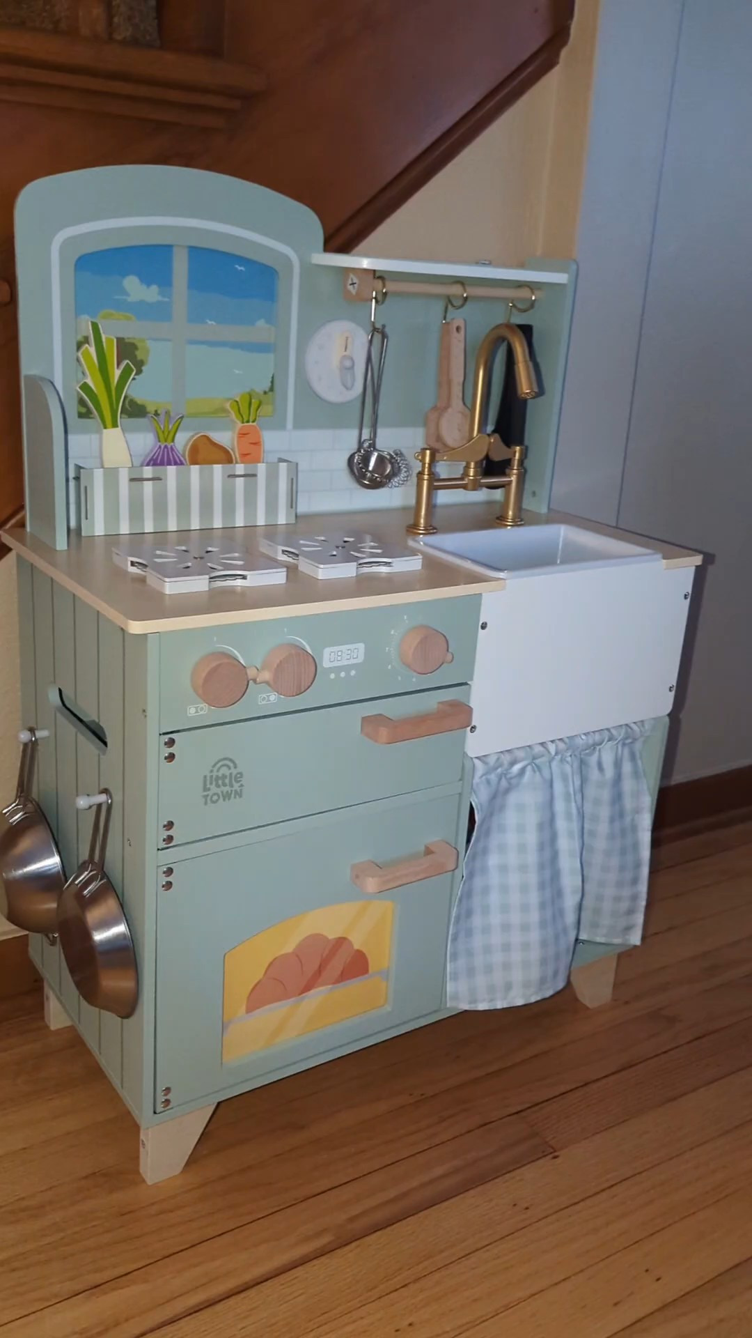Just set up my toddlers play kitchen! I was anti play kitchen for the longest because we're limited on space. But then my husband found this one at Aldi and it's literally perfect!!! 

#LTKmomlife #LTKHome #LTKKids
