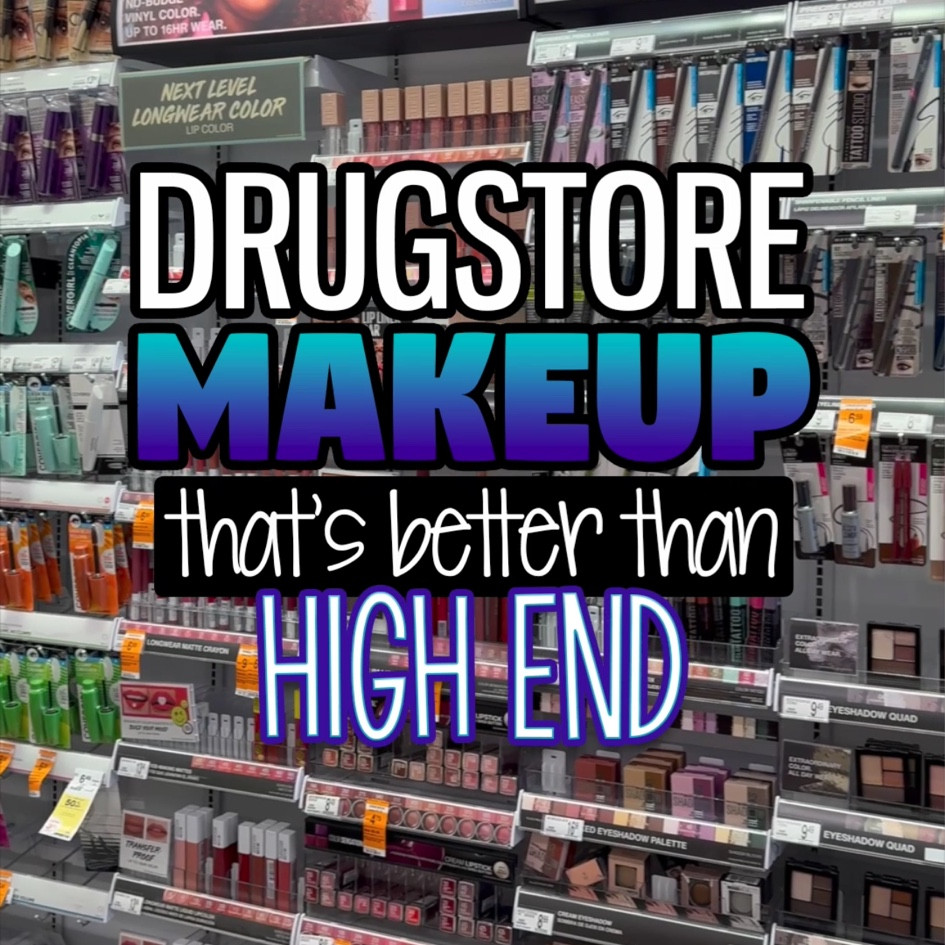 DRUGSTORE MAKEUP THAT’S BETTER THAN HIGH END!

#LTKbeauty