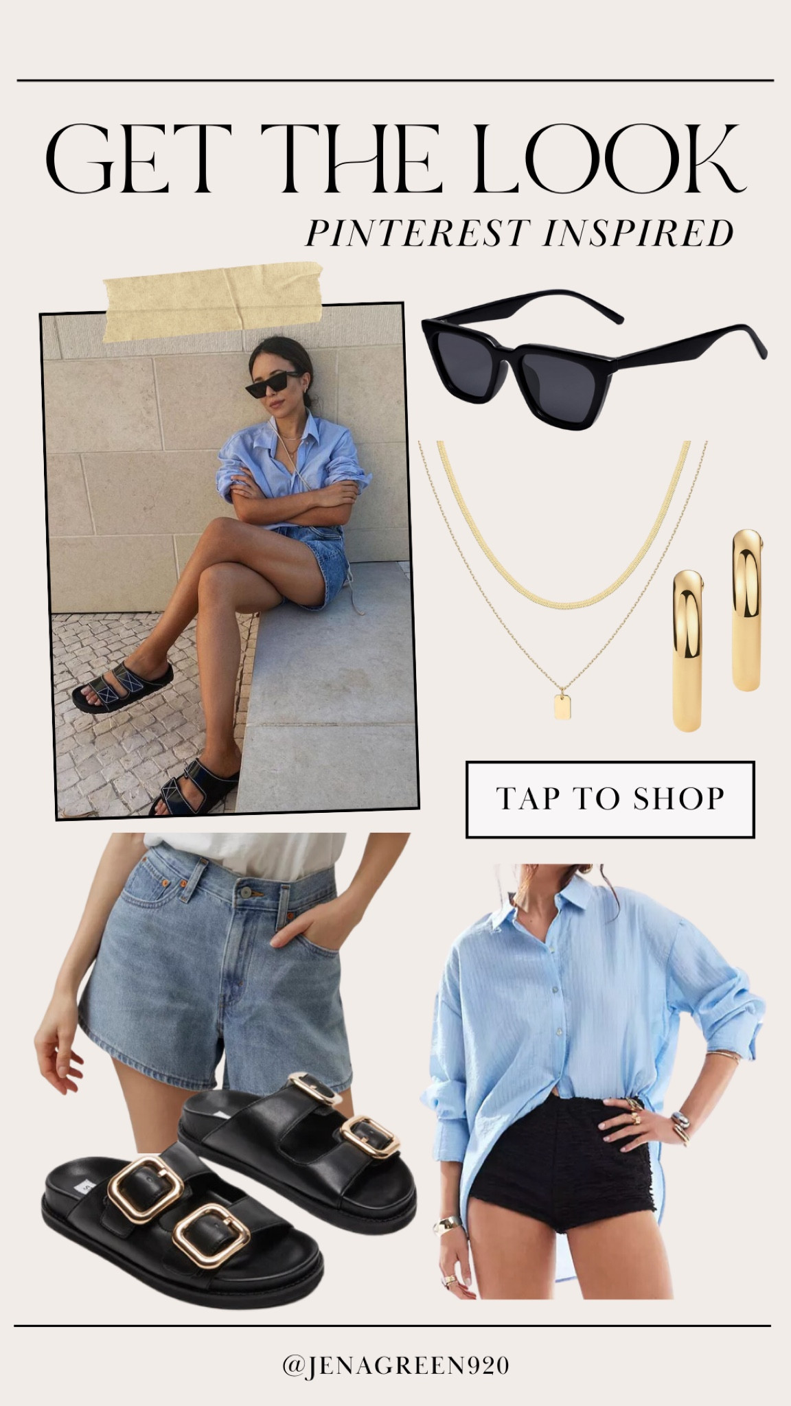 Pinterest Inspired | Pinterest Look | Summer Outfit 

#LTKfindsunder100 #LTKfindsunder50 #LTKstyletip