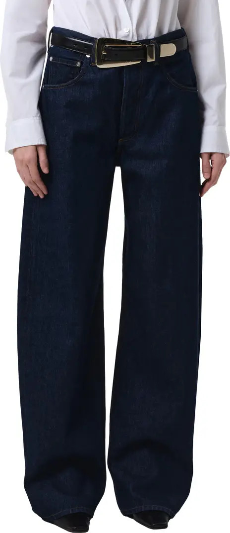 Ayla High Waist Baggy Wide Leg Jeans | Nordstrom