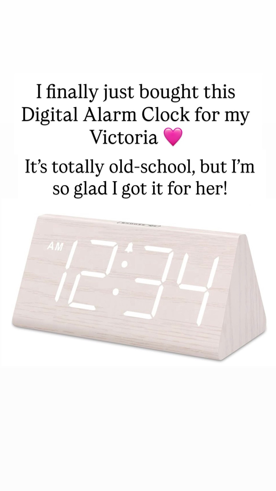 Digital alarm clock from for kids  

#LTKKids #LTKHome