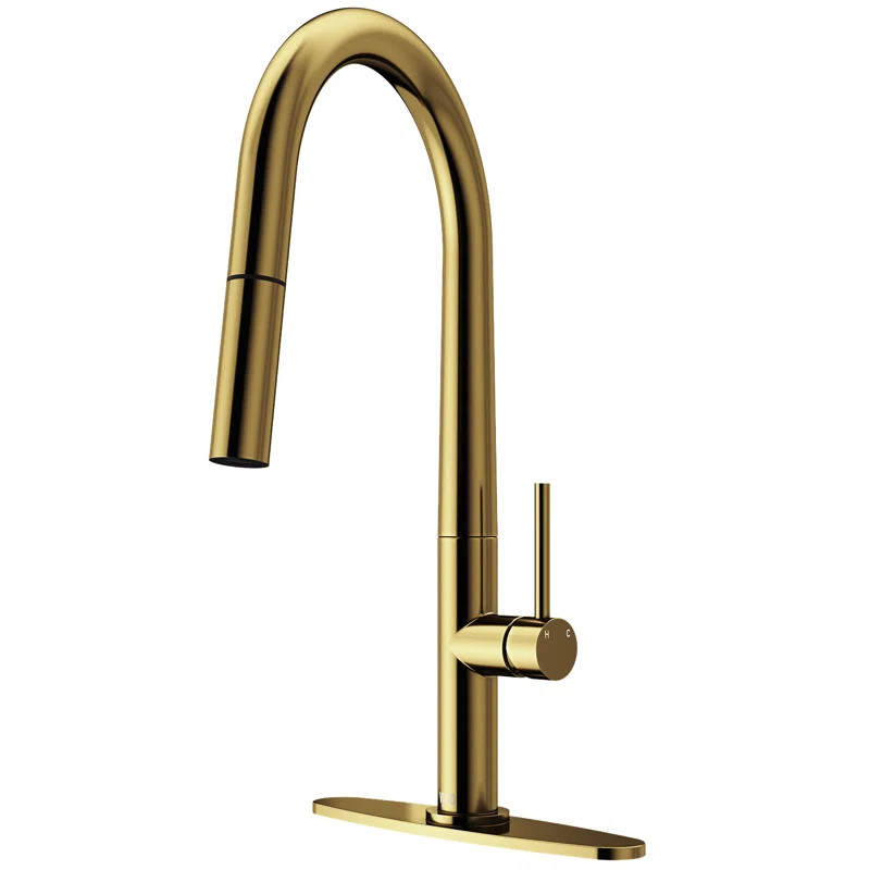 VG02029MGK1 Greenwich Pull Down Single Handle Kitchen Faucet | Wayfair North America