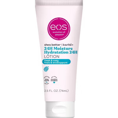 eos Mini Body Lotion - Fresh & Cozy - Travel Size - 2.5 fl oz | Target